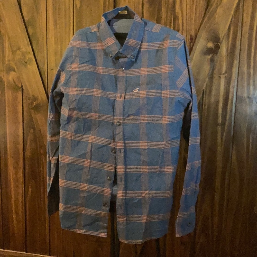 Hollister plaid shirt